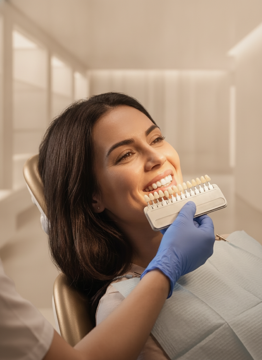Serene dental clinic environment